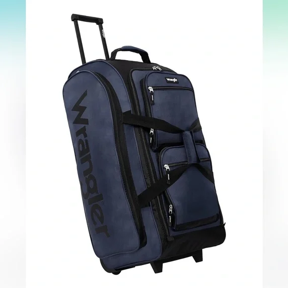 Wrangler Wesley Rolling Duffel Bag - Picture 1 of 11